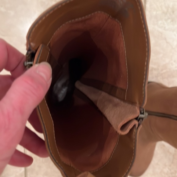 Sz 6.5 Diba True Knee High Brown Suede Boots. Rikki Jo. - Picture 5 of 11